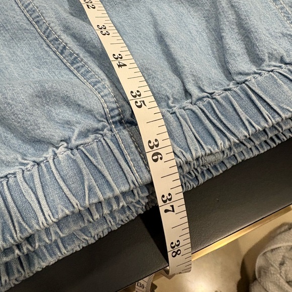 Free People Sky Blue Drawstring Pants - Picture 7 of 11